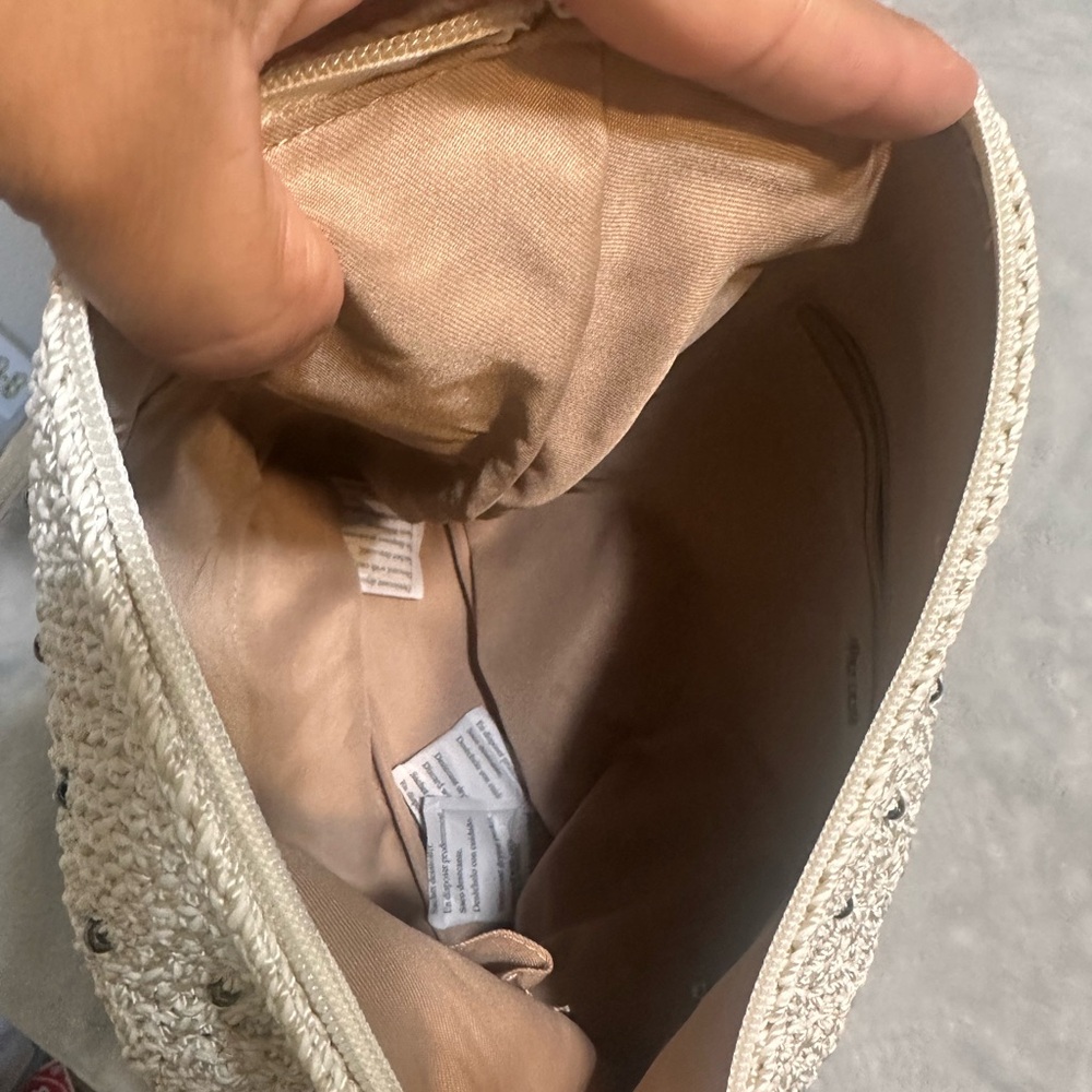 The Sak Tan and Cream Crochet Shoulder Bag - Picture 9 of 12